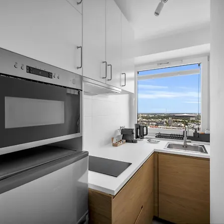 21st Floor Centrum - Balcony, View, Ac - By Rentujemy Appartement Varsovie