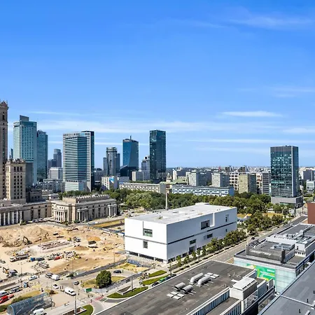 21st Floor Centrum - Balcony, View, Ac - By Rentujemy Апартаменты Варшава