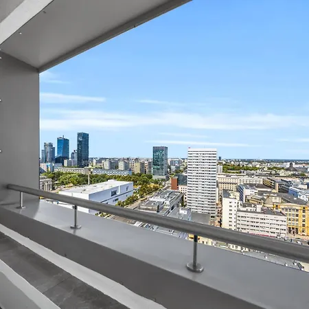 21st Floor Centrum - Balcony, View, Ac - By Rentujemy Warsaw