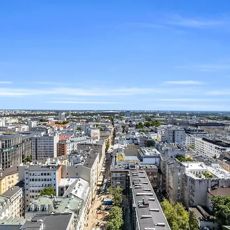 Апартаменты 21st Floor Centrum - Balcony, View, Ac - By Rentujemy