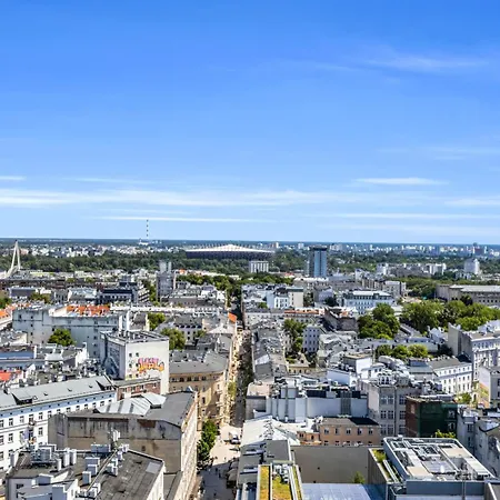 21st Floor Centrum - Balcony, View, Ac - By Rentujemy Warsaw