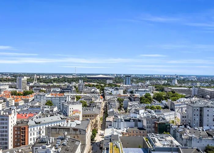 21st Floor Centrum - Balcony, View, Ac - By Rentujemy Warsaw