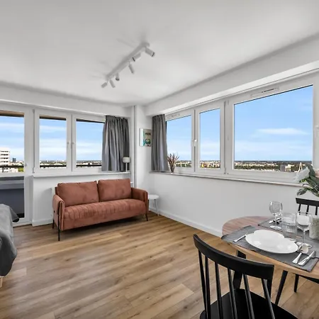 21st Floor Centrum - Balcony, View, Ac - By Rentujemy Varşova